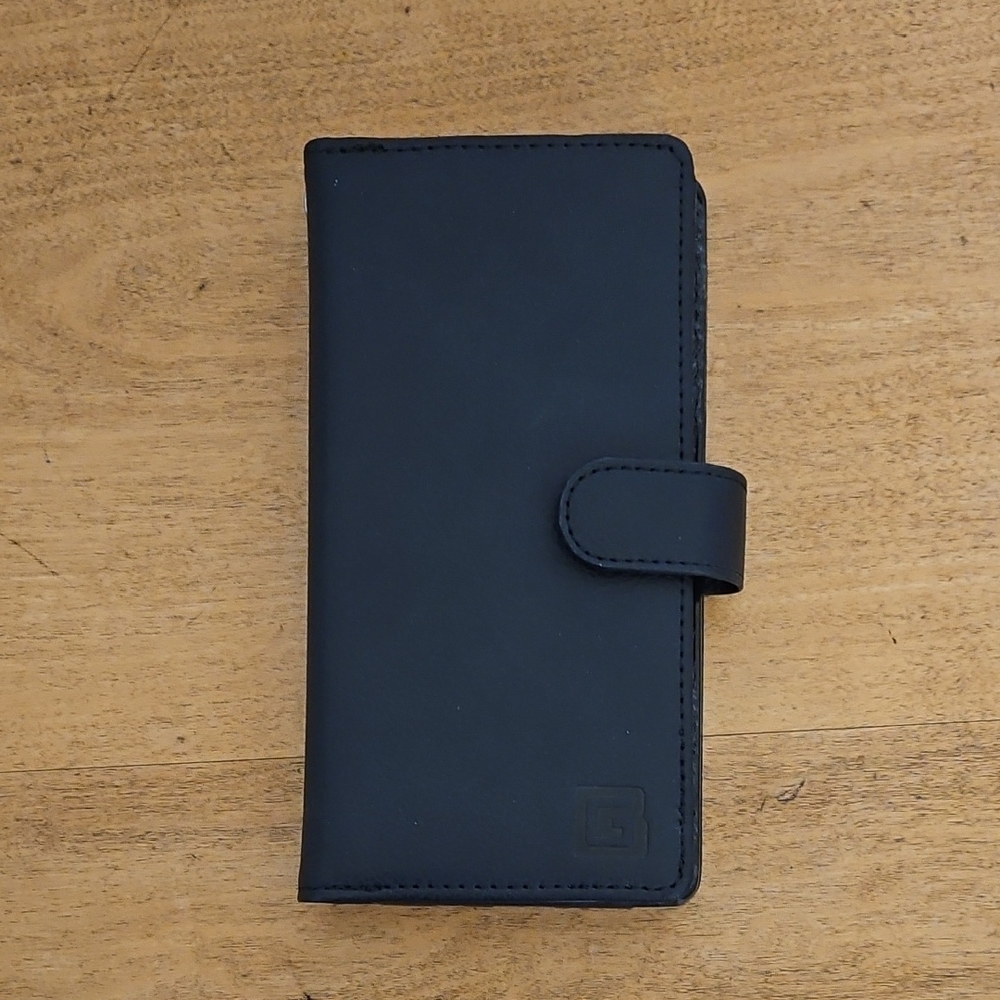 Galaxy S23 Black Phone Wallet Case